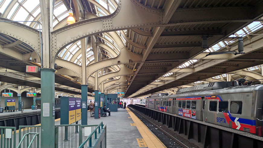 Philadelphia 30th street SEPTA station