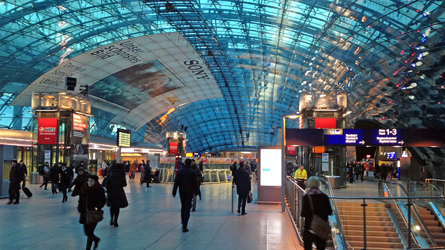 Early morning at Frankfurt Fernbahnhof