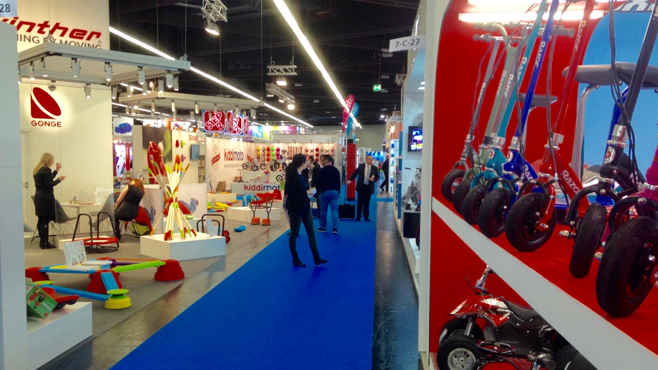 Outdoor, sports, and leisure play fills Hall 8