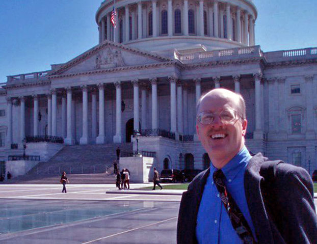 Randall Hertzler lobbies on Capital Hill