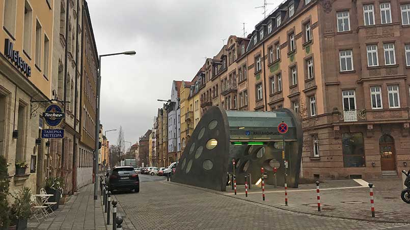 Kaulbachplatz underground station