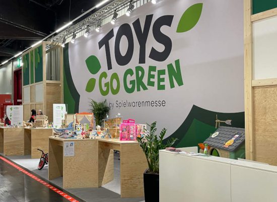 Special Toys Go Green section at Spielwarenmesse