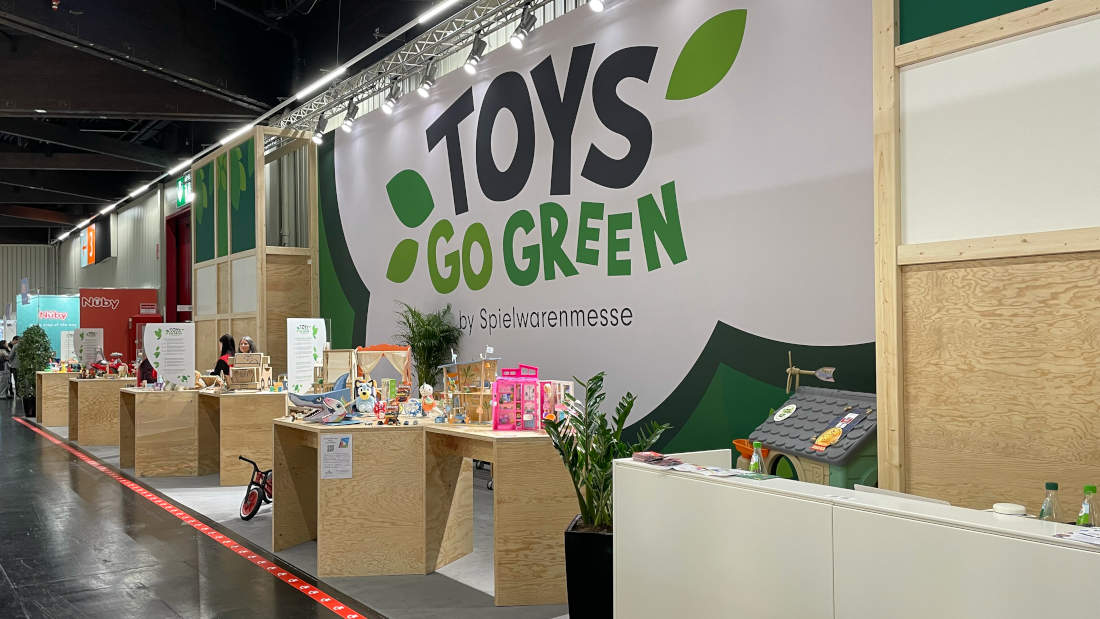 Special Toys Go Green section at Spielwarenmesse